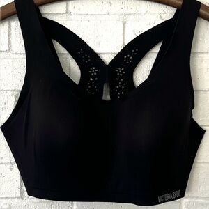 Victoria Secret Angel Max Sport Women's Black Sports Bra Activewear Comfortable